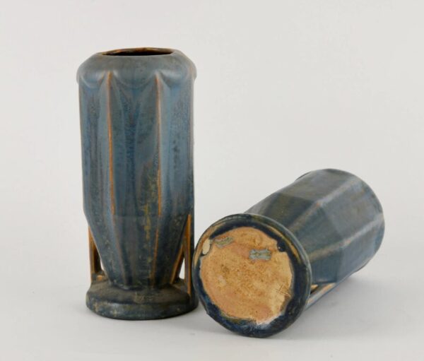 Art Deco Stoneware Vase with Crystallization - lafrenchcigogne antiques vintage - Morbihan