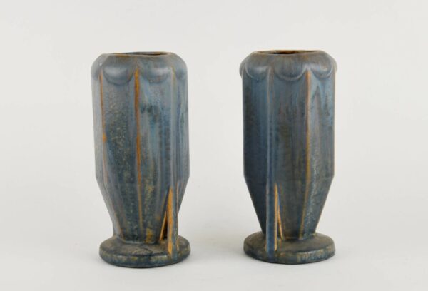 Art Deco Stoneware Vase with Crystallization - lafrenchcigogne antiques vintage - Morbihan