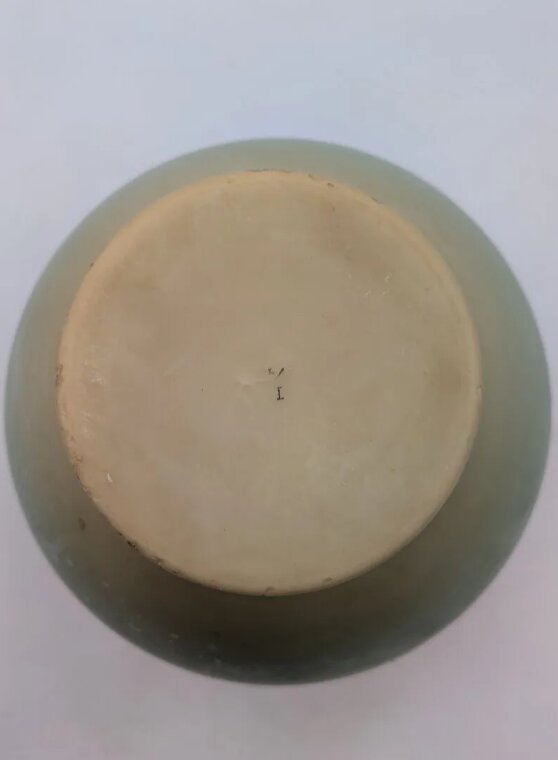 vase floral en opaline et bronze doré - art nouveau - lafrenchcigogne - Morbihan