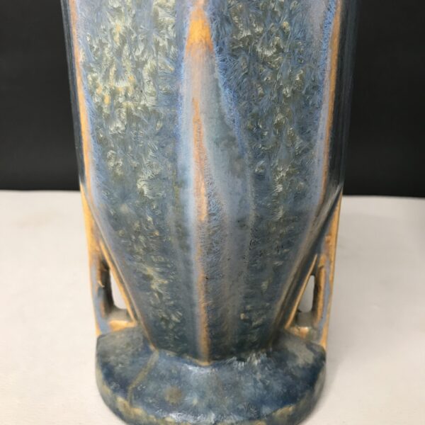 Art Deco Stoneware Vase with Crystallization - lafrenchcigogne antiques vintage - Morbihan