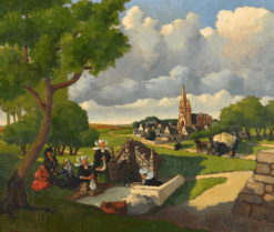 tableau breton à plougastel daoulas