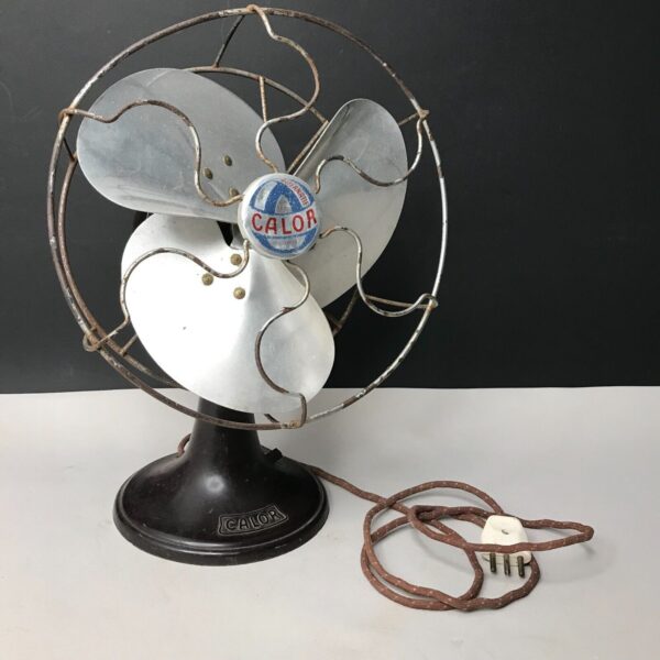 VENTILATEUR CALOR en bakelite de table ou mural mid century 1950  vintage ancien