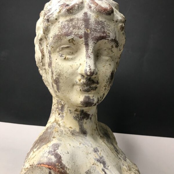 buste à l'antique en terre cuite
