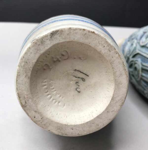 VASES Grès Roseraie Condé en grès vernissé par Mougin fait à Nancy entre 1909 et 1923, art déco. lafrenchcigogne antiquités, brocante