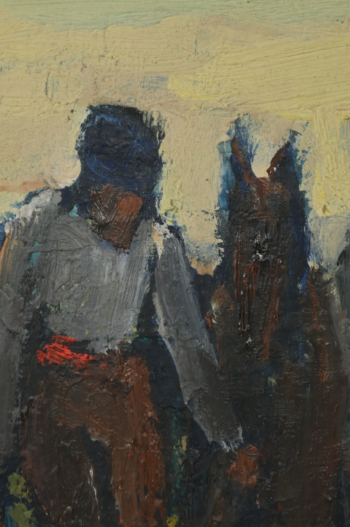 THE REAPERS signed BOUVIER 20th-century harvest rural painting PROVENCE - Image 4