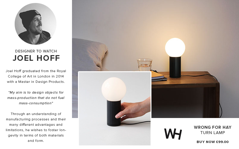 Lampe table TURN ON design HOFF pour HAY – Image 2