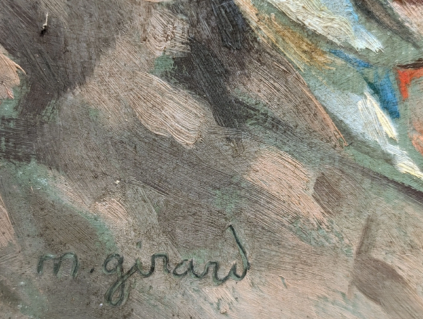 Nature morte SARDINES tableau peinture GIRARD marine mer poissons pêche BRETAGNE – Image 3