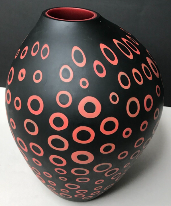VASE LOOPS design PAUL SALVIATI MURANO contemporain moderne antique scandinave 1